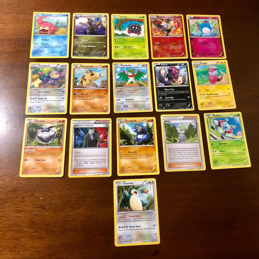 Miscellaneous Common/Uncommon Pokemon Card Lot